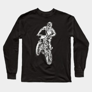 Motocross Dirtbike Long Sleeve T-Shirt